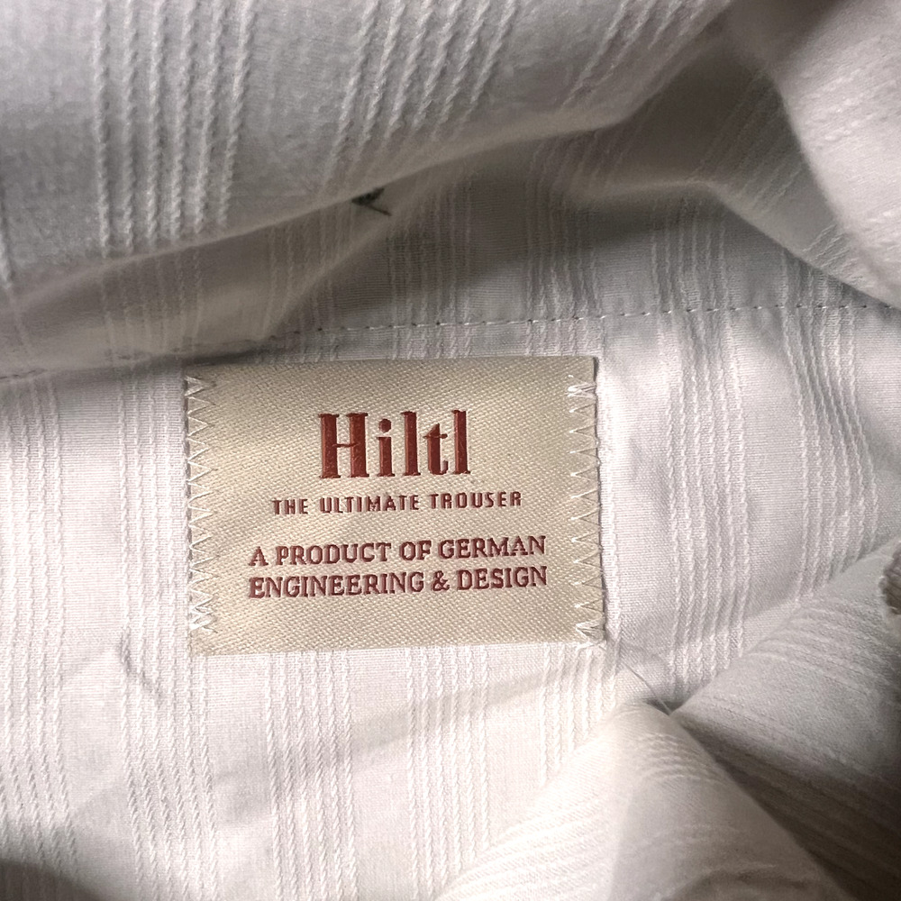 Hiltl Pants Mens 38/29 Fritz Dress Soft Cotton‎ Trouser Wool Straight Chino ** - Picture 7 of 14